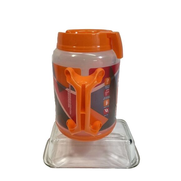 Dunkin Donuts 64oz Travel Tumbler Cup Mug Jug XL with Straw Whirley BPA Free - Picture 3 of 13